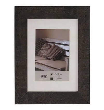 Henzo Driftwood Holzrahmen 13x18 dunkelgrau