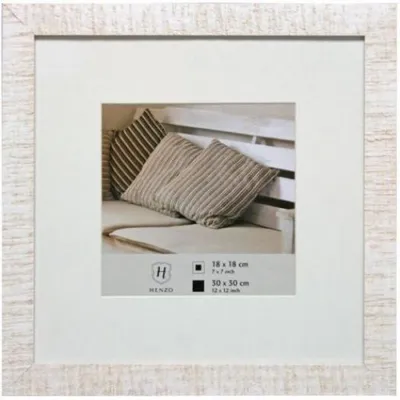 Henzo Holzrahmen 80.706.02 Driftwood 30x30cm weiss