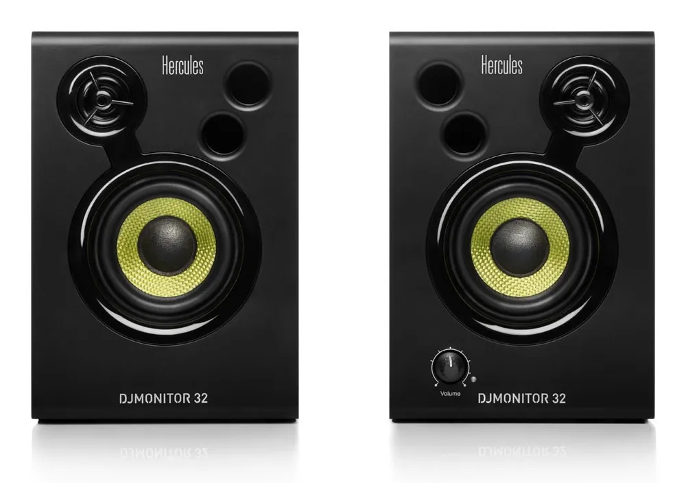 Hercules DJMonitor 32 Aktive Monitoring-Lautsprecher 30 W RMS