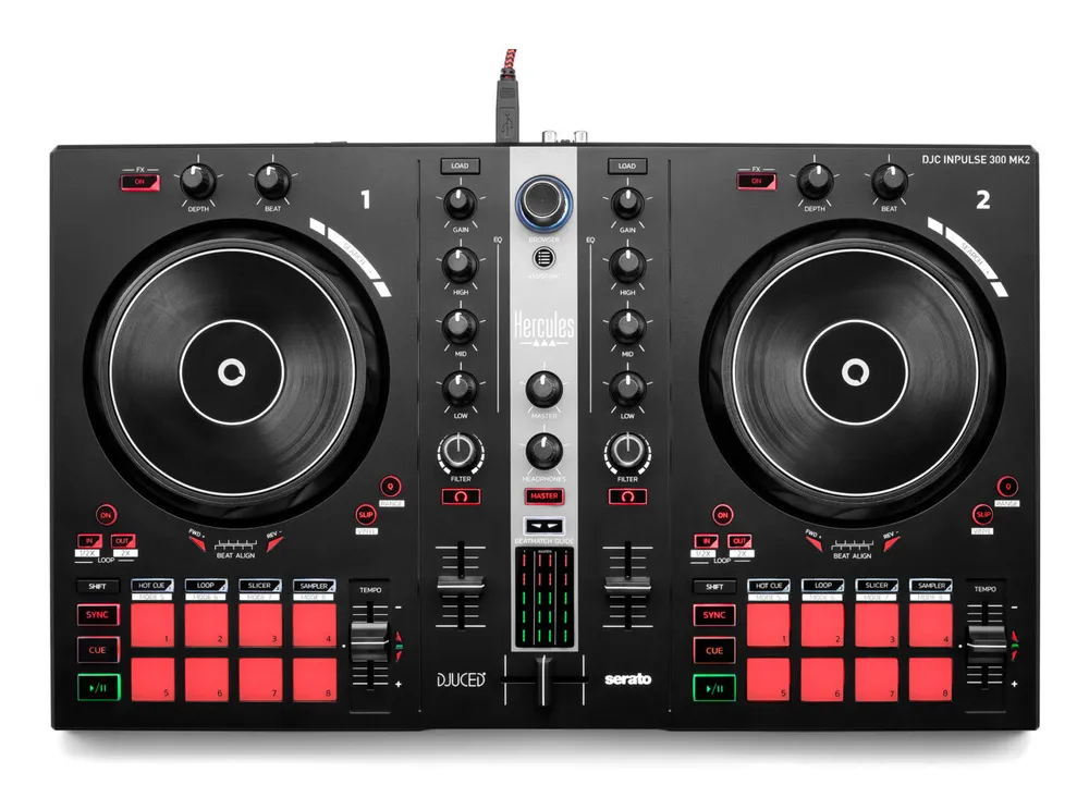 Hercules DJ Control Inpulse 300 MK2 Schwarz