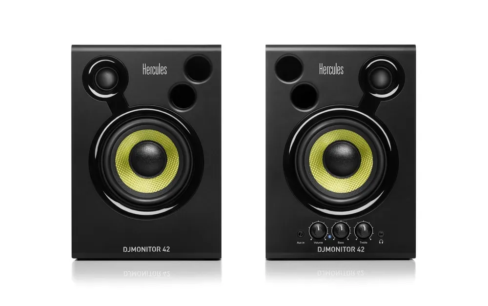 HERCULES DJMonitor 42 Lautsprecher (kabelgebunden, 40 W)