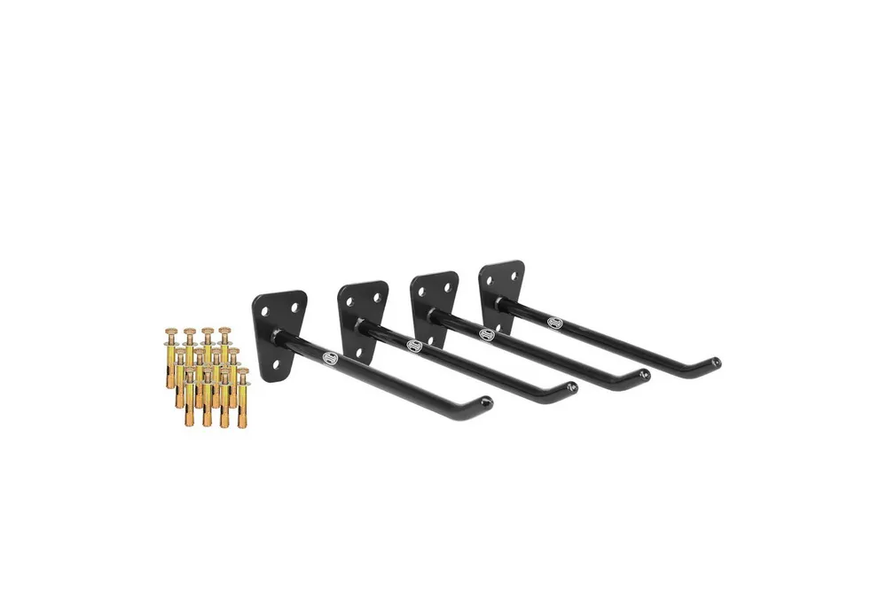 HEYNER Reifen-Wandhalterung Reifenhalter für die Wand - stabile Wandhalterung Felgen und Räder, (4-tlg)