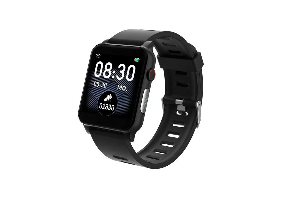 Heyro FIT 21 Smart Watch Fitness EKG PPG Blutdruckmessung Pulsuhr Fitnessuhr (3,9 cm cm/1,54 Zoll, HEYRO Fit 21 App)