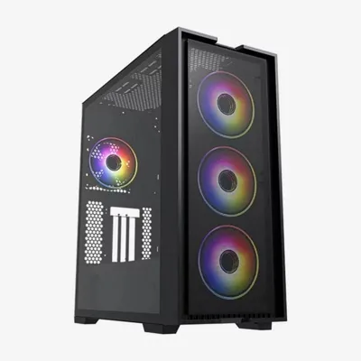 Gaming Gehäuse Hiditec H2 AIR ARGB Tower E-ATX, ATX, Micro ATX, ITX, ARGB Lüfter Gaming Gehäuse Hiditec H2 AIR ARGB Tower E-ATX, ATX, Micro ATX, ITX, ARGB Lüfter