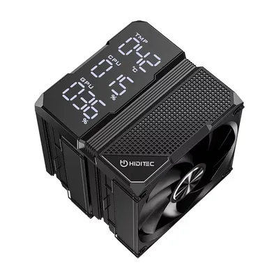 Kühlung Luft Hiditec Socket LGA 1851 AM5 120mm DC40 PRO RGB Digital