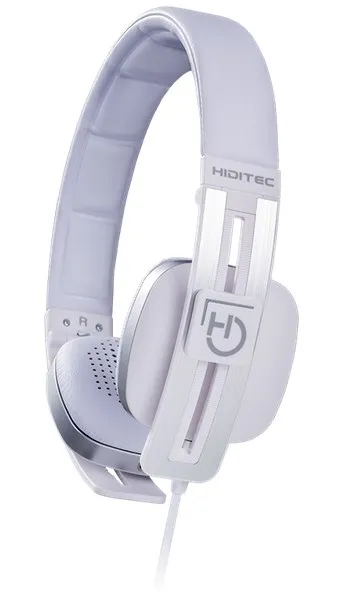 Hiditec Wave Kopfhörer mit Mikrofon weiß
