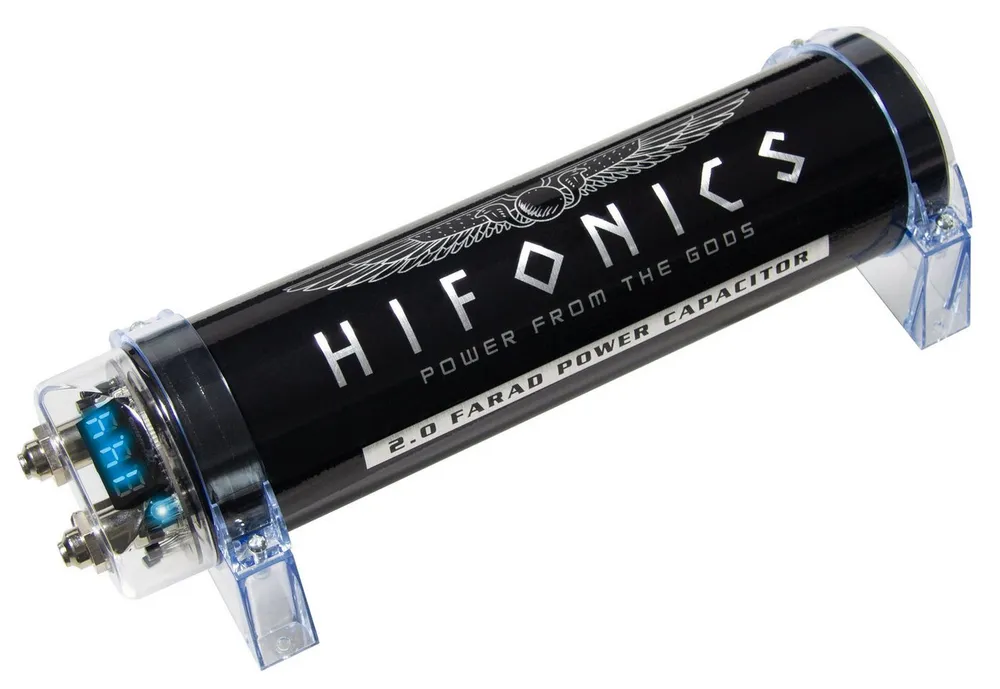 Hifonics HFC2000, 2.0 Farad Pufferkondensator Endverstärker