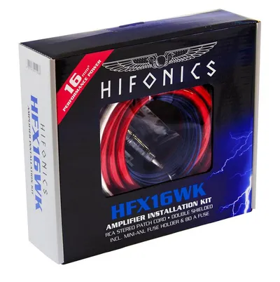Hifonics Hifonics HFX16WK Premium Kabelkit 16 mm² Audio- & Video-Kabel