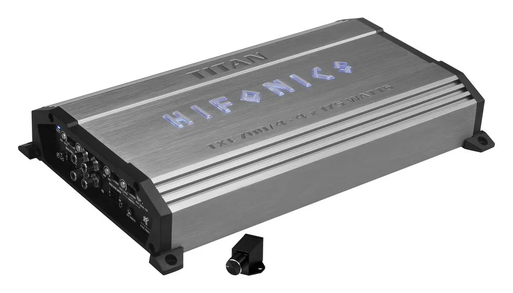 Hifonics TITAN EVO TXE700/4, Class A/B Analog 4-Kanal Verstärker Endverstärker (Anzahl Kanäle: 4)