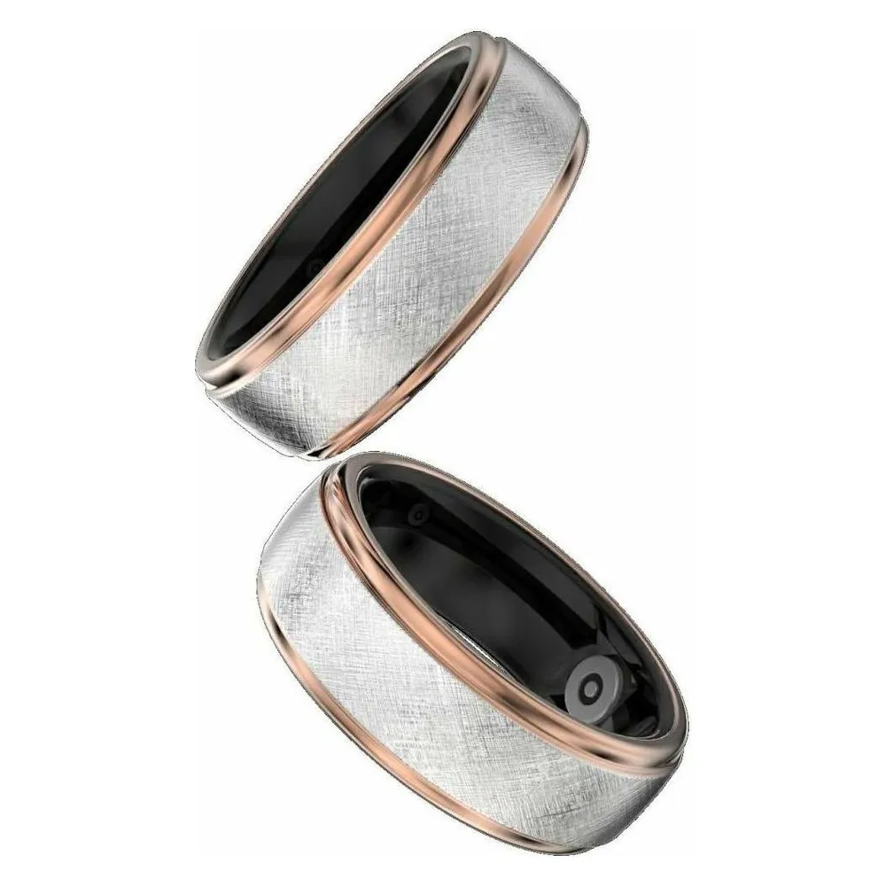 Intelligenter Ring HiFuture Future Ring2 Größe 10 Bluetooth IP68 10 ATM Roségold