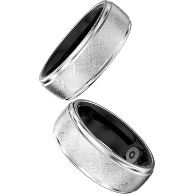Smart Ring HiFuture FutureRing 2 Größe 13 Bluetooth 10 ATM Akku Silber