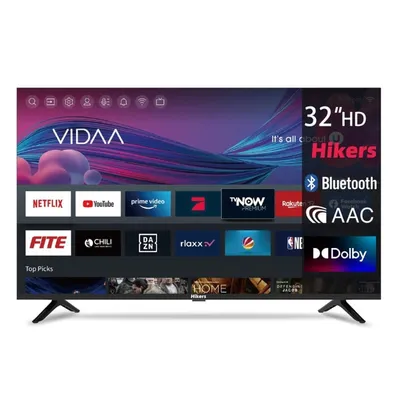 Fernseher Hikers 32FZ-B 32 Zoll Smart HD Dolby Audio Android Schwarz