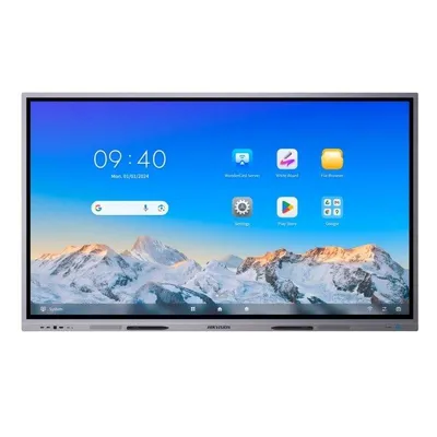 Monitor Hikvision D-LED DS-D5C86RB/A 86" 4K UltraHD 60Hz Android 13 Touch EDLA IR