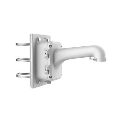 Hikvision DS-1604ZJ-BOX-POLE Aluminiumhalterung mit Anschlussdose, 10 kg, für Innen- und Außenbereich