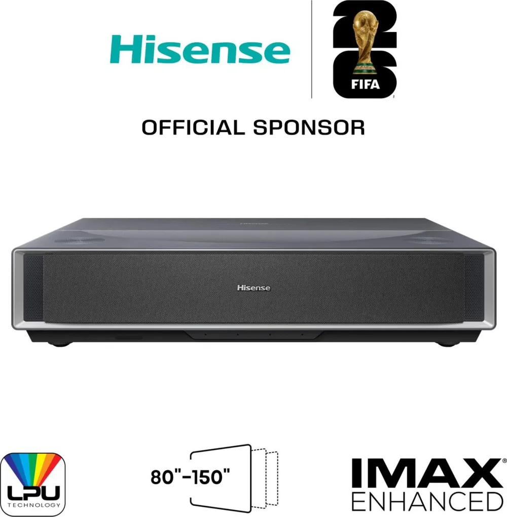 Projektor Hisense PT1SE 4K UHD 2300 Lumen 150" Laser VIDAA Smart Ultra Kurz