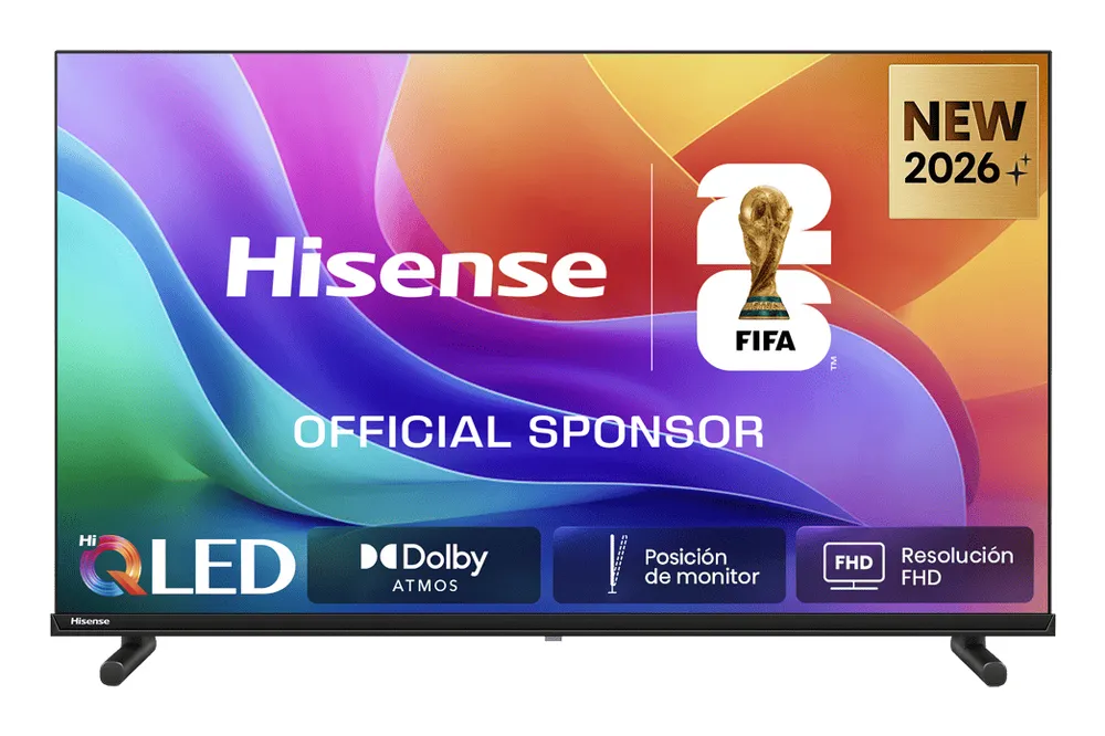 TV Hisense QLED 32A5S 32" Full HD 60Hz Smart TV HomeOS HDR10 Dolby Atmos