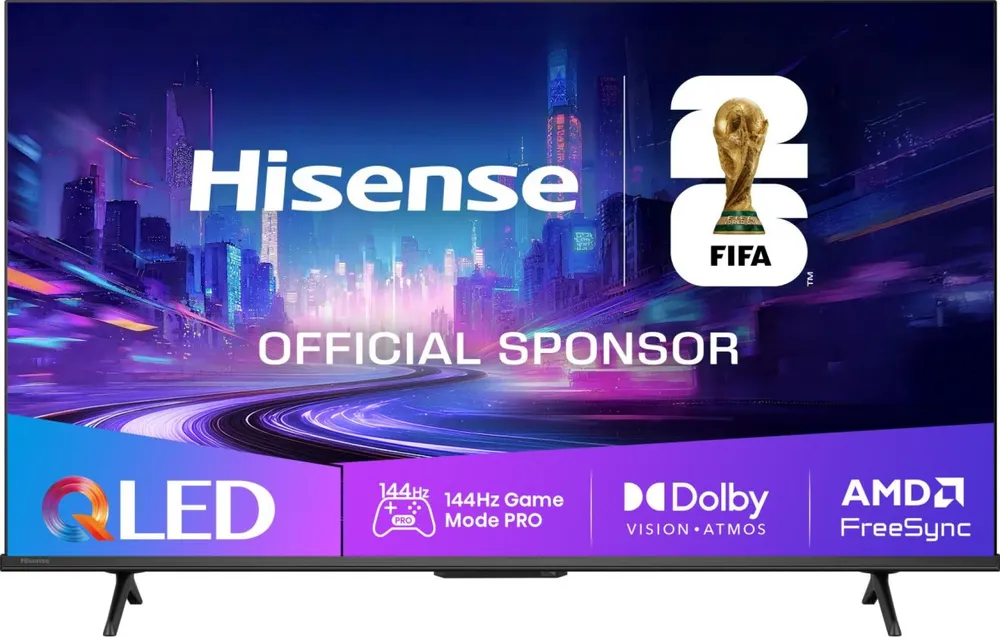 TV Hisense QLED 50E77Q PRO 50" 4K UltraHD 144Hz Smart TV VIDAA Dolby Vision HDR10+ Gaming