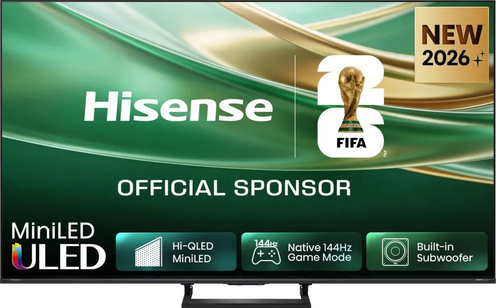 TV Hisense ULED 85E8S 85" 4K UltraHD 144Hz Smart TV HomeOS HDR10+ Dolby Vision Mini LED