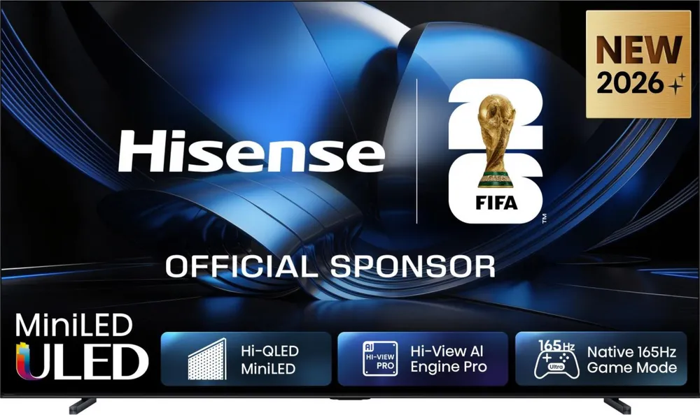 Hisense 100U7DSE QLED-Fernseher (253 cm/100 Zoll, 4K Ultra HD, Smart-TV)