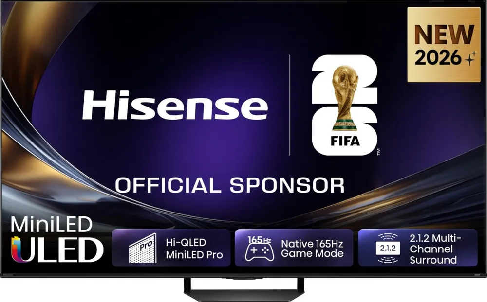 Hisense 55U7DS PRO Mini-LED-Fernseher (139 cm/55 Zoll, 4K Ultra HD, Smart-TV)