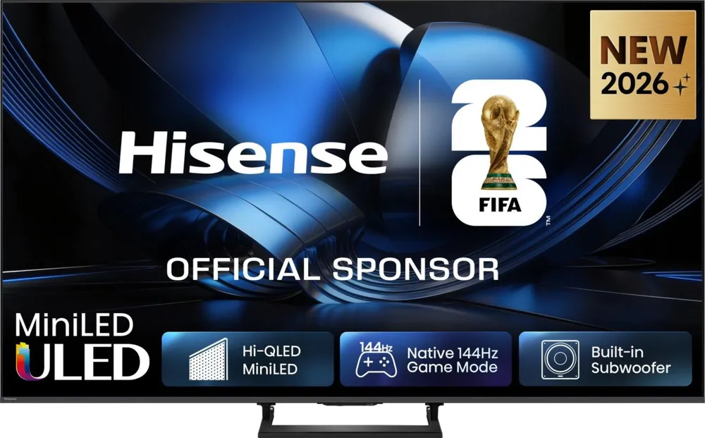 Hisense 55U7DSE QLED-Fernseher (139 cm/55 Zoll, 4K Ultra HD, Smart-TV)