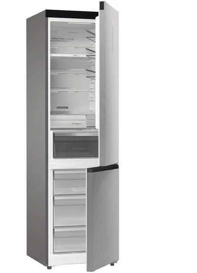 Hisense Kühl-/Gefrierkombination RB5P410SACA, 203 cm hoch, 59,5 cm breit, BigVolumen Modell mit insgesamt 413 Liter