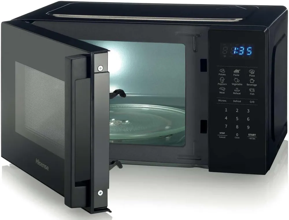 Hisense Mikrowelle H20MOBS4HG, 5 Leistungsstufen, Auftaufunktion, Grillfunktion, 20 l, Grillfunktion, 455x261x326mm (BxHxT)