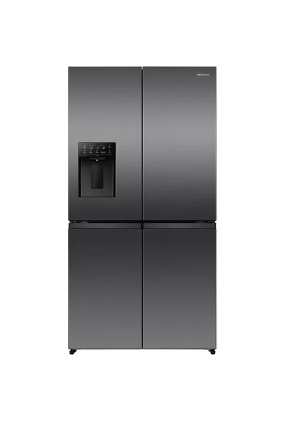 Hisense Multi Door RQ5P640SYKD, 179 cm hoch, 91 cm breit, DualTech-Kühlsystem, MetalCooling, Wasser-/Eisspender