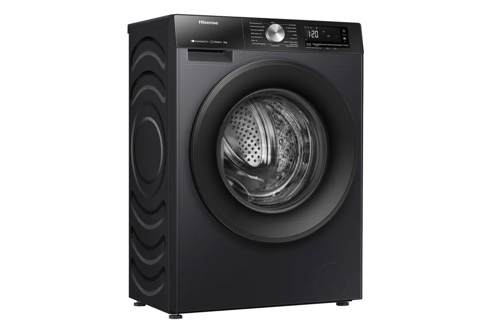 Hisense Waschtrockner 3S Serie WD3S8043BB3, 8 kg, 5 kg, 1400 U/min