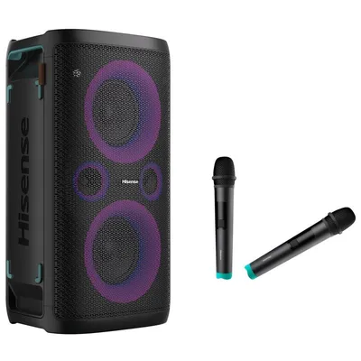 Hisense HP110 Bluetooth-Lautsprecher mit Karaoke 300 W Schwarz