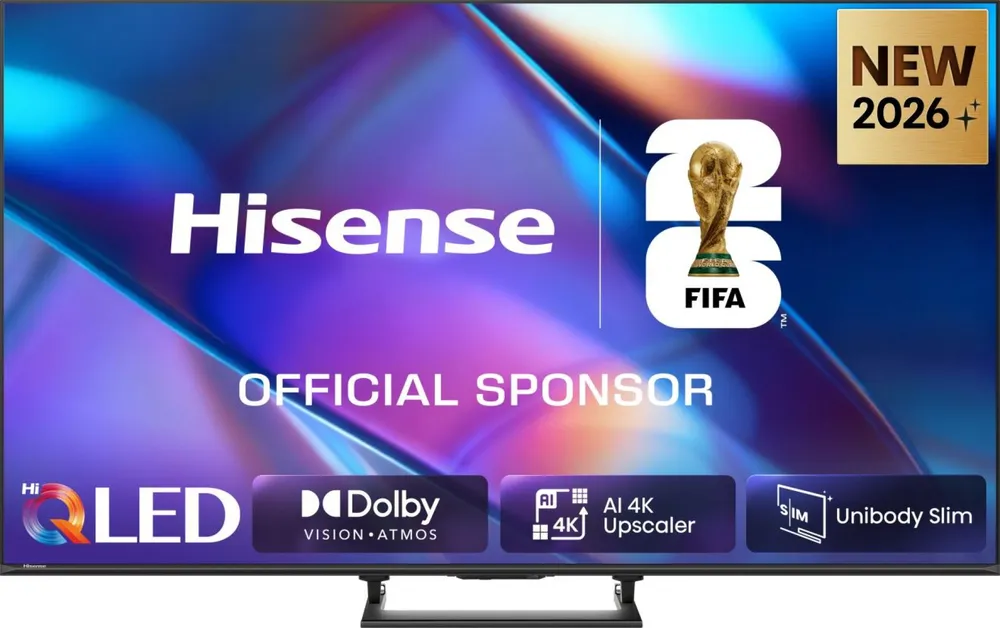 TV Hisense QLED A7S 55" 4K UltraHD 60Hz Smart TV VIDAA HDR10+ Dolby Vision IQ