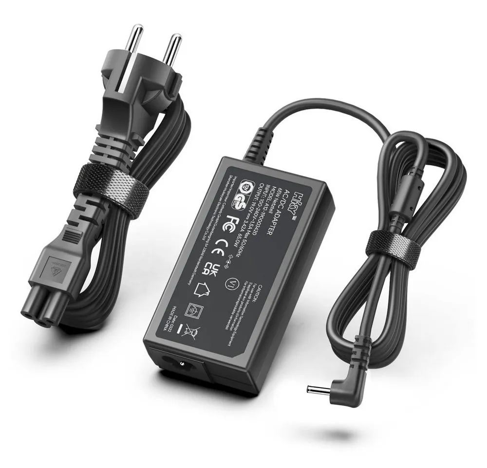 HKY 19V 3,42A 65W Netzteil Ladekabel für Medion Laptops FSP065-REB Notebook-Netzteil (Medion akoya Series E15301 E14412 S4403 S4401 S14405 S14407 A18-065N3A)