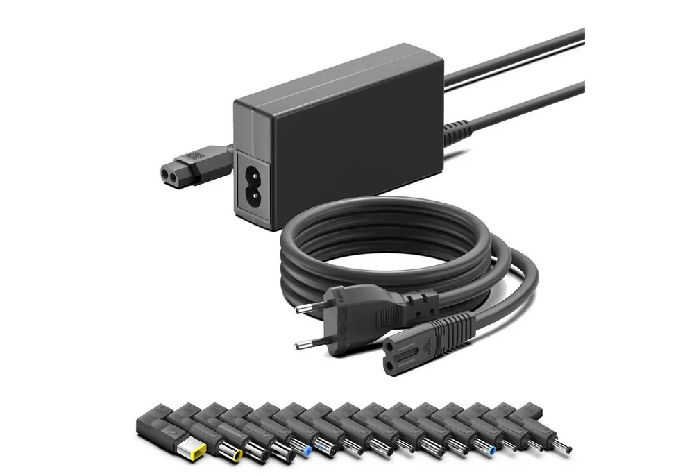 HKY 65W 13-in-1 Universal Netzteil Notebook-Netzteil (für Acer Dell Fujitsu Siemens LG Lenovo Toshiba Medion HP ASUS)