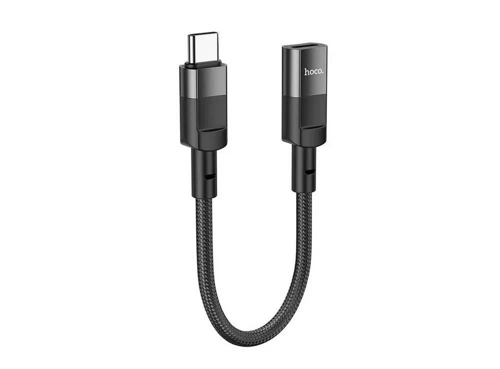 hoco. Adapter Typ C auf iPhone -Anschluss 8-polig U107 10cm schwarz USB-Adapter