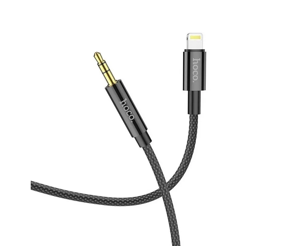 hoco. Kabel AUX Audio Jack 3,5mm auf iPhone 8-polig UPA19 1m Audio-Kabel