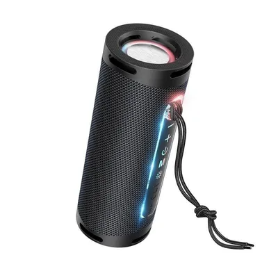 Lautsprecher Hoco Tragbar Bluetooth 10W mit Lichteffekten und TWS