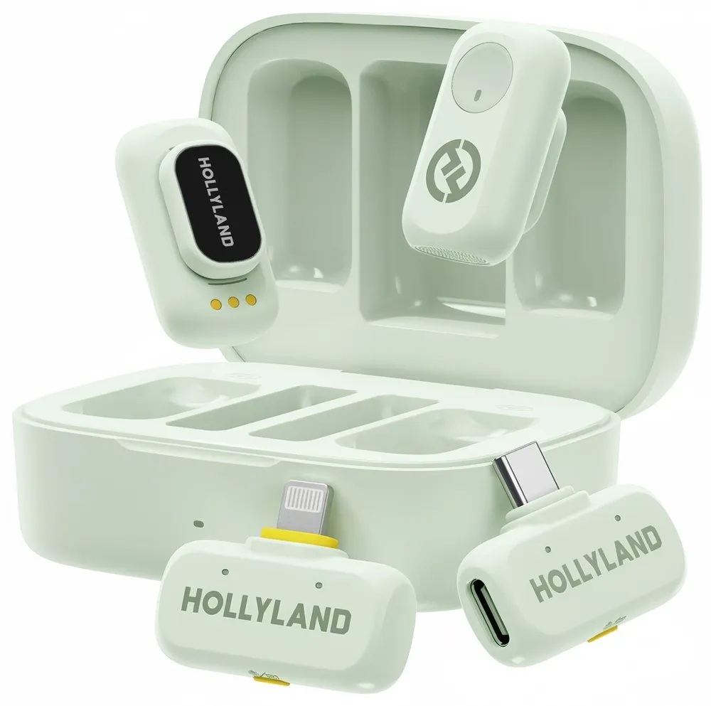 Hollyland Lark A1 Combo Mint Green