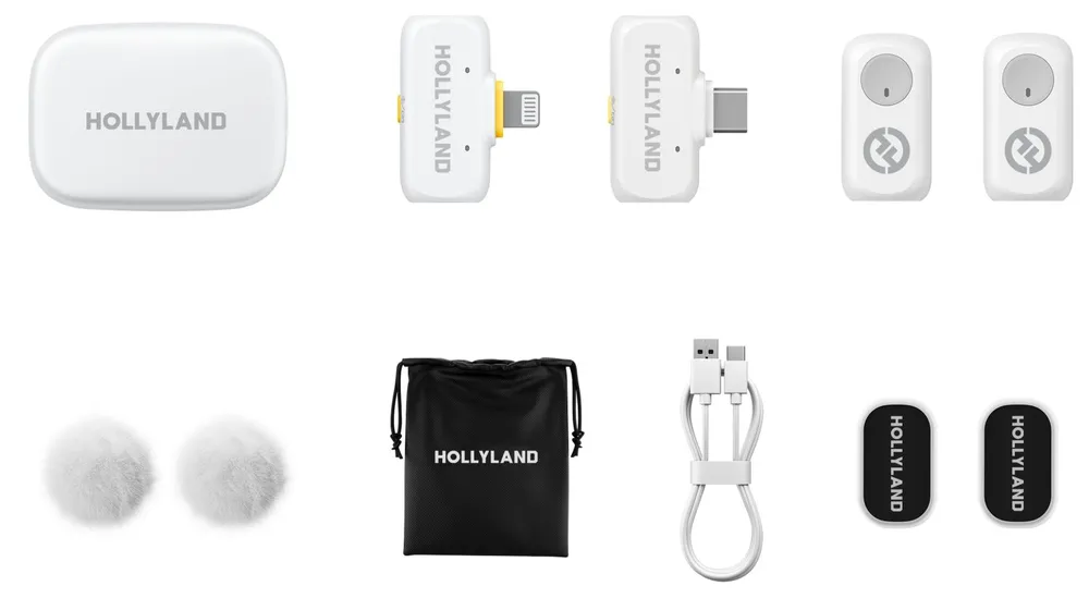 Hollyland Lark A1 Combo weiß