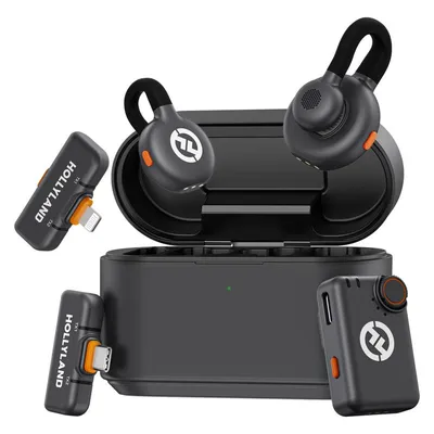 Mikrofon Hollyland Lark M2S Ultimate Kit USB omnidirektional mit Rauschunterdrückung