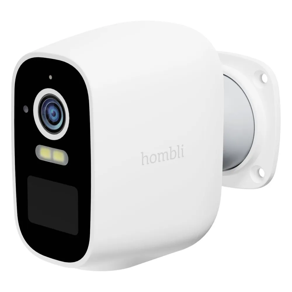 Hombli Battery Cam 2K - Smarte Batterie-Kamera - Weiß