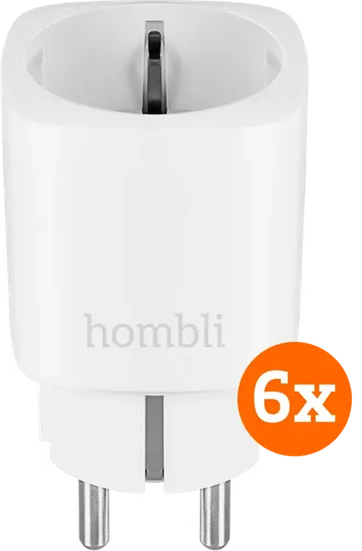 Hombli EU Smart Socket White 6er-Pack
