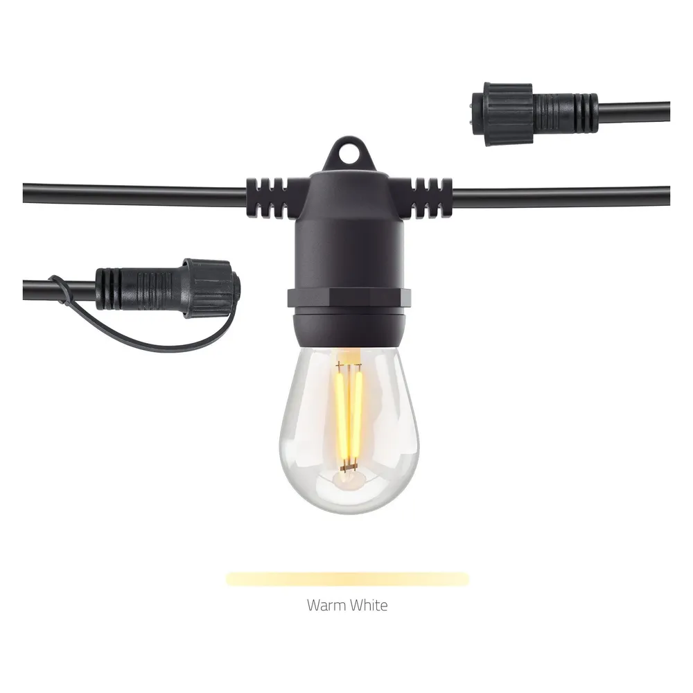 Hombli Outdoor Smart Light String 5m Extension - Schwarz