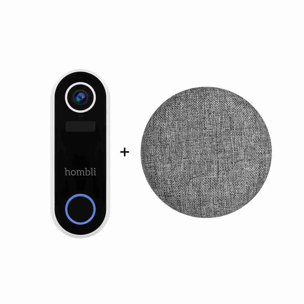 Hombli Smart Doorbell 2 inkl. Chime 2 - Weiß