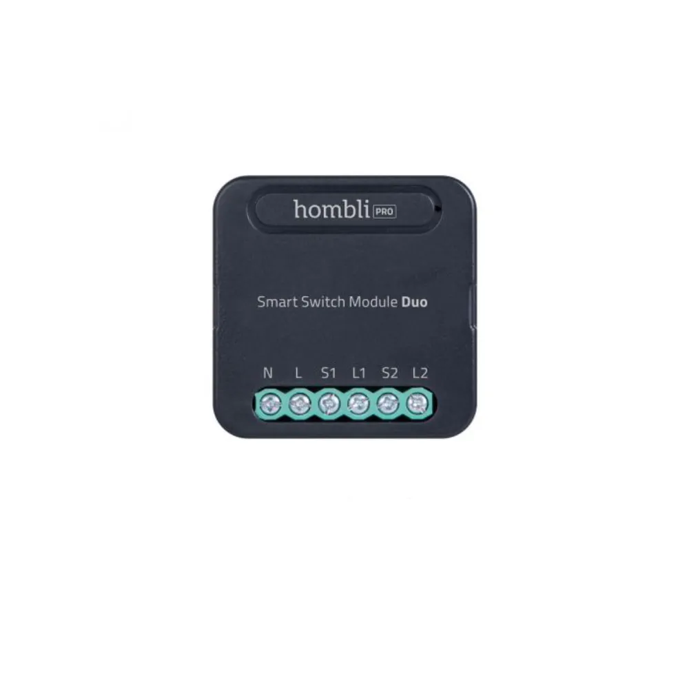 Hombli Smart Switch Modul Duo - Schwarz