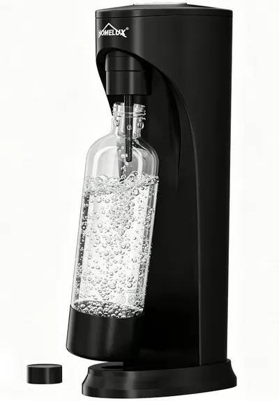 HOMELUX Wassersprudler Sprudelwasser Maschine Mit 1 PET-Flaschen Bpa-Frei,ohne CO2 Zylinder, (Set, Sprudelwasser Maschine,PET-Flasche), Soda Maker, Wasser Sprudel GeräT, Water Carbonator