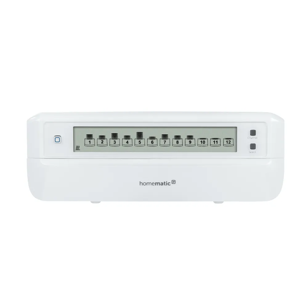 Homematic IP Fußbodenheizungsaktor 12fach, motorisch - Weiß