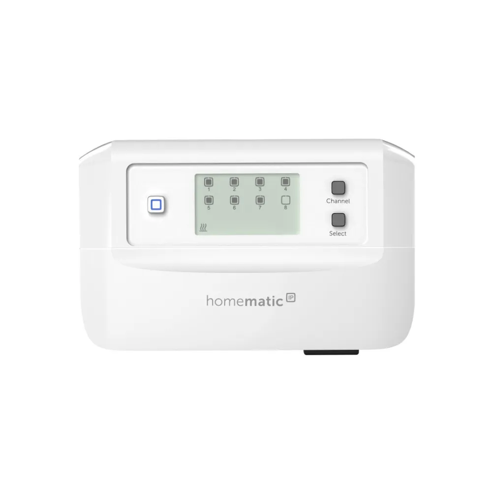 Homematic IP Fußbodenheizungscontroller – 8 Kanäle, motorisch - Weiß