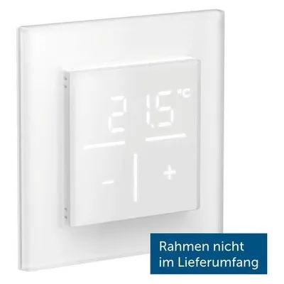 Homematic IP Glas-Wandthermostat mit CO2-Sensor - Weiß