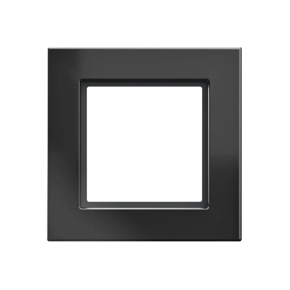 Homematic IP Glasrahmen – 1-fach - Schwarz