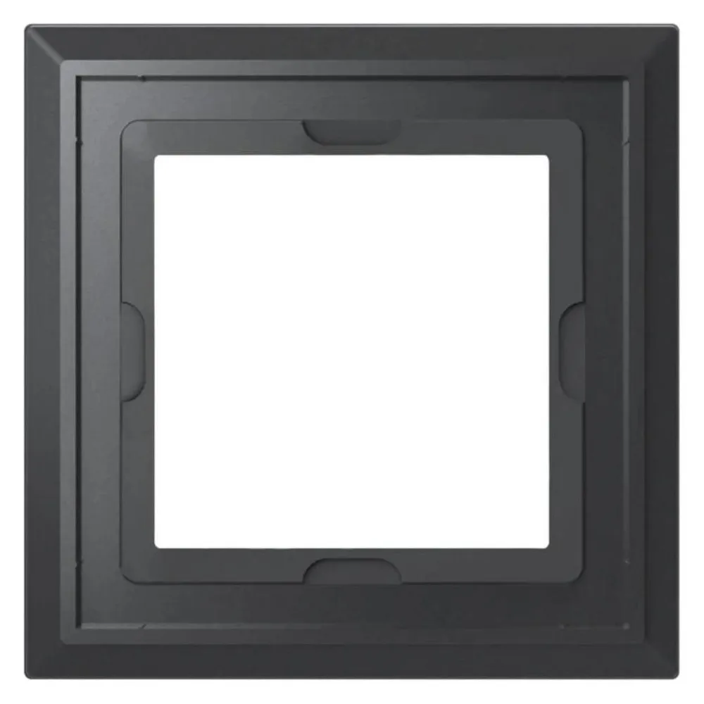 Homematic IP Glasrahmen – 1-fach - Schwarz
